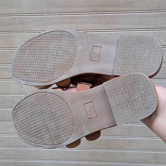 Time & Tru Sintetico Comfy Multicolor Strappy Stylish Slides Causal Sandals. - Picture 4 of 6